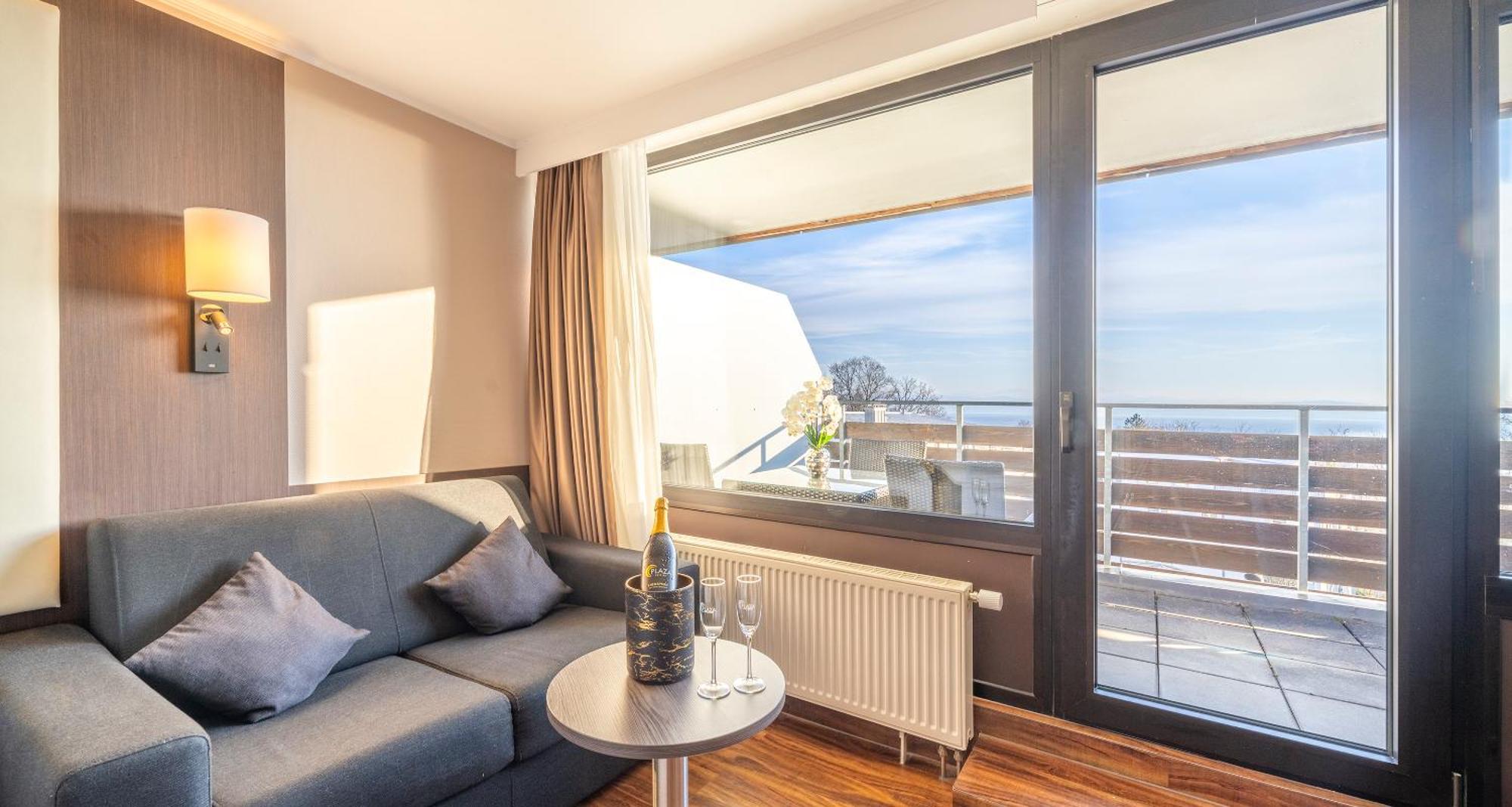 Plaza Hotel Foehr Am Bodensee ฟรีดริชส์ฮาเฟน ภายนอก รูปภาพ