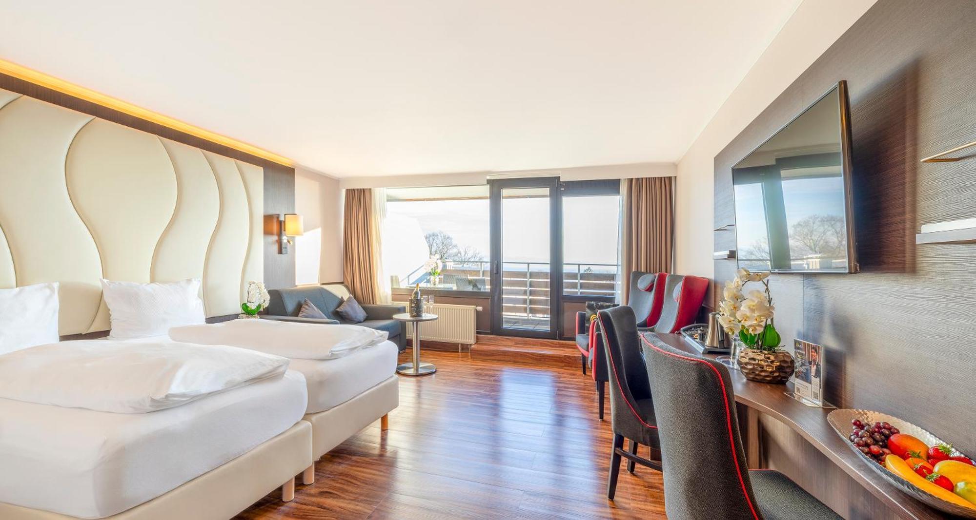 Plaza Hotel Foehr Am Bodensee ฟรีดริชส์ฮาเฟน ภายนอก รูปภาพ